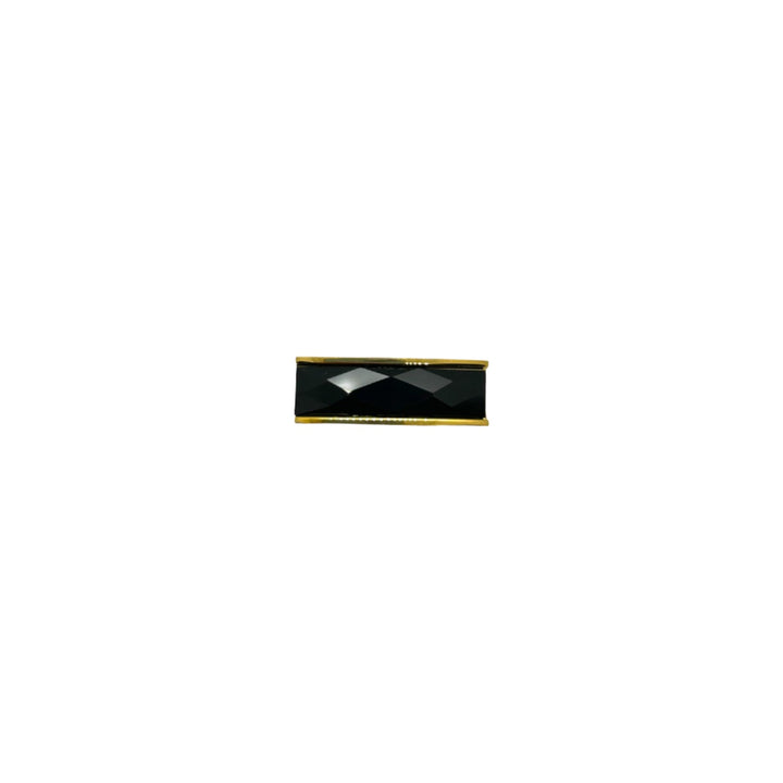 Midnight Moonstone Ring Black