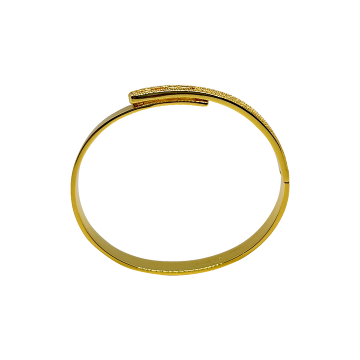 Crystal Cascade Gold Bracelet