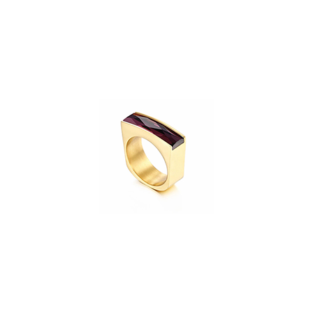 Midnight Moonstone Ring