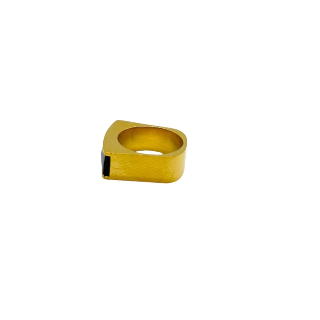 Midnight Moonstone Ring Black