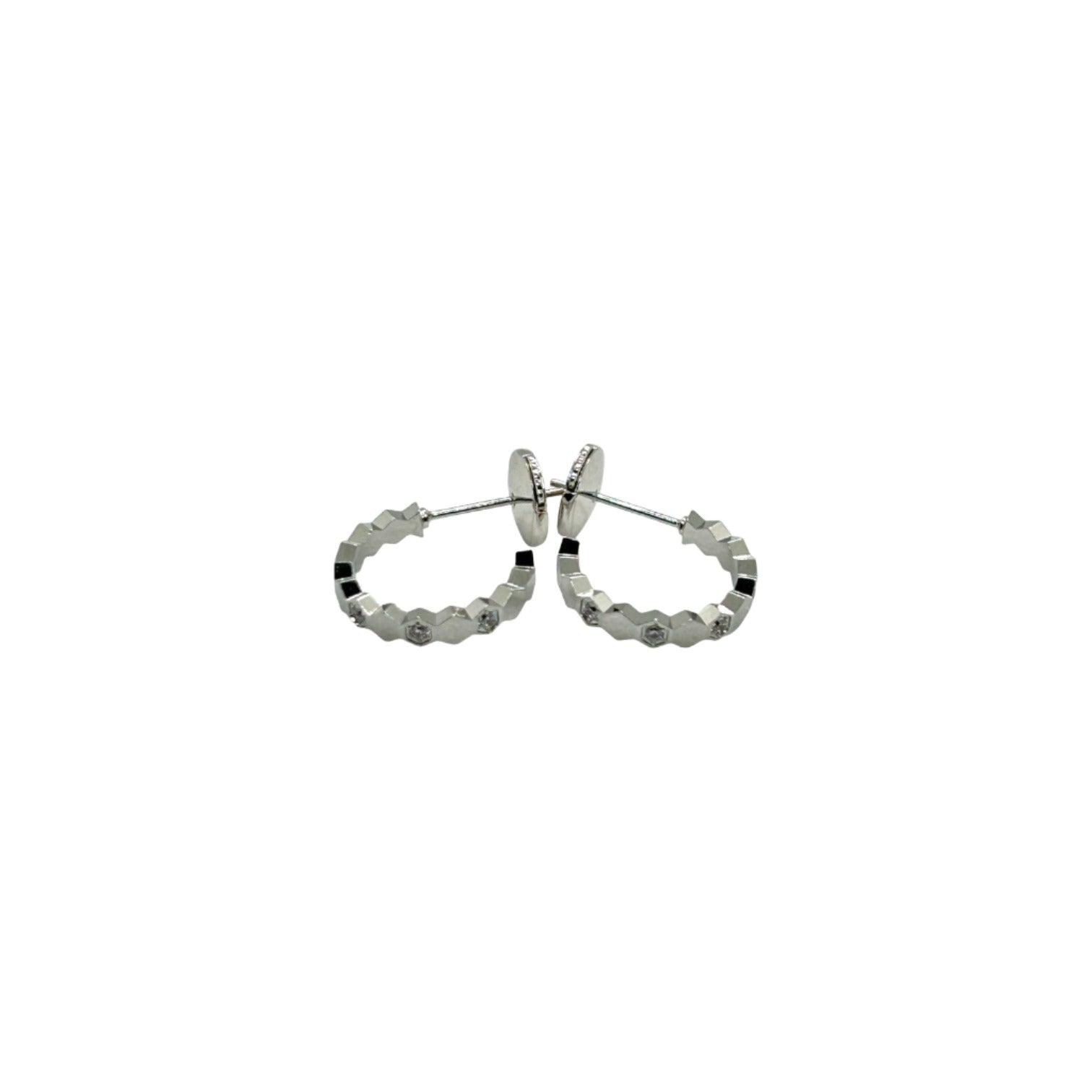 Luminous Love  Silver Earring