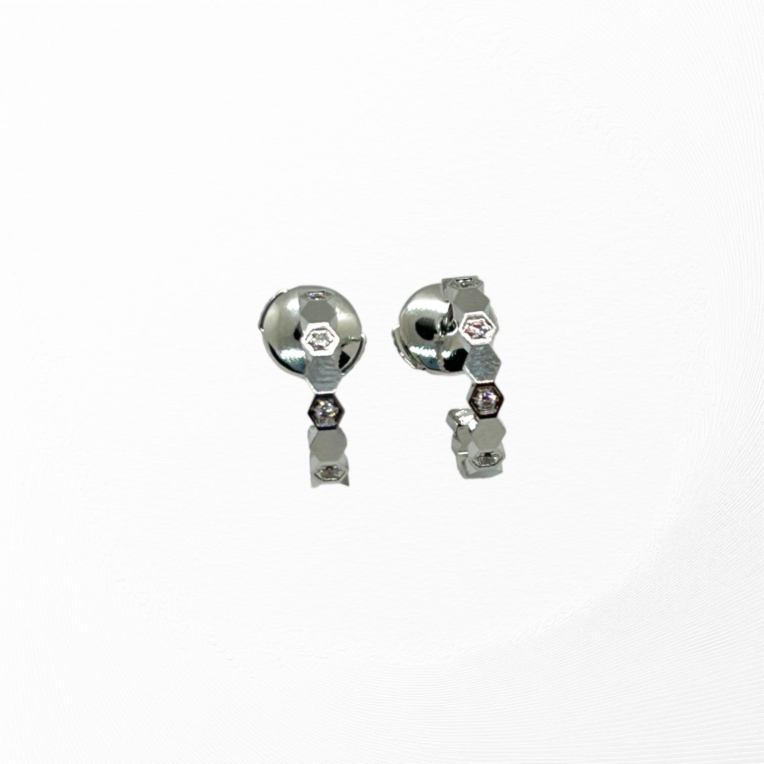 Luminous Love  Silver Earring