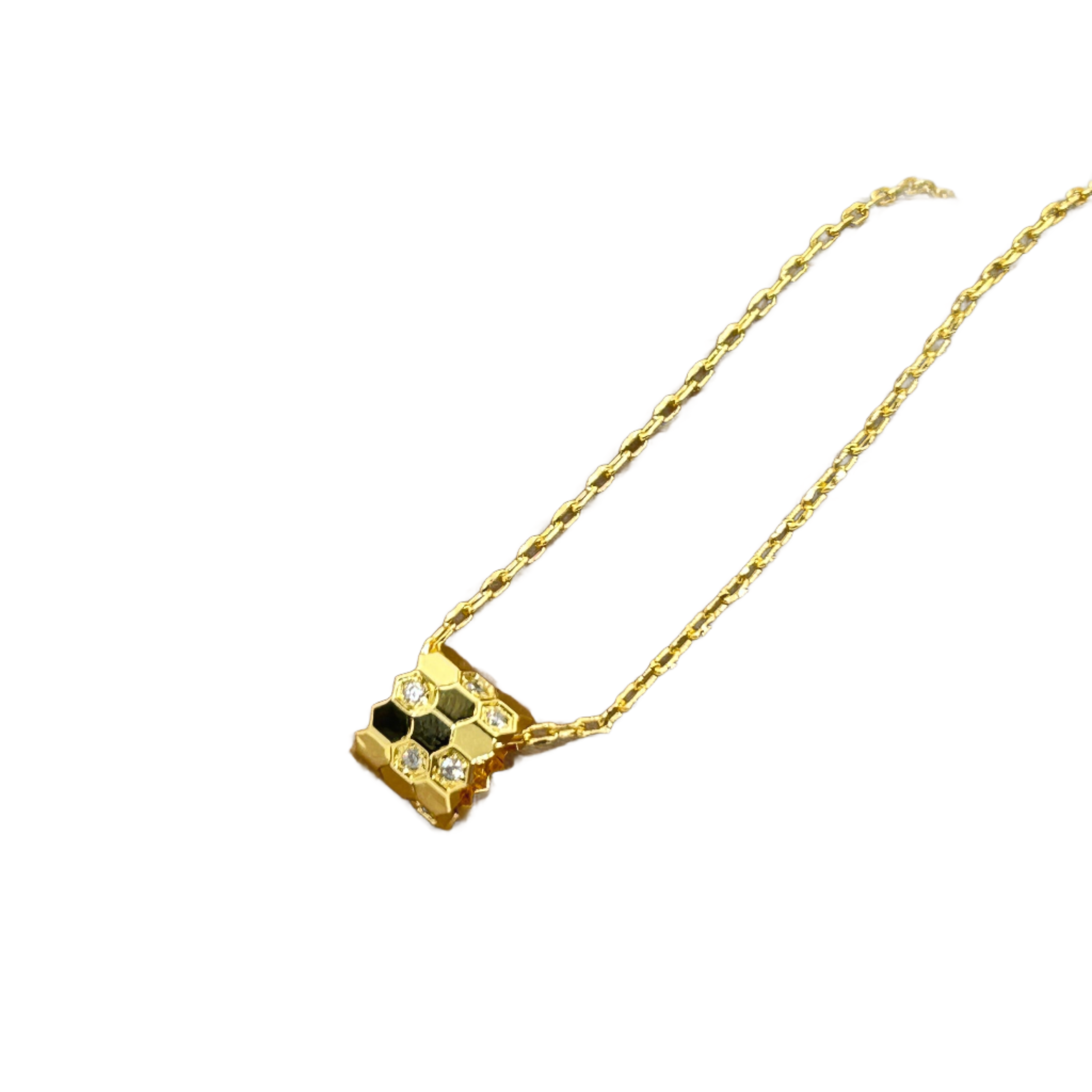 Luminous Love Necklace Gold