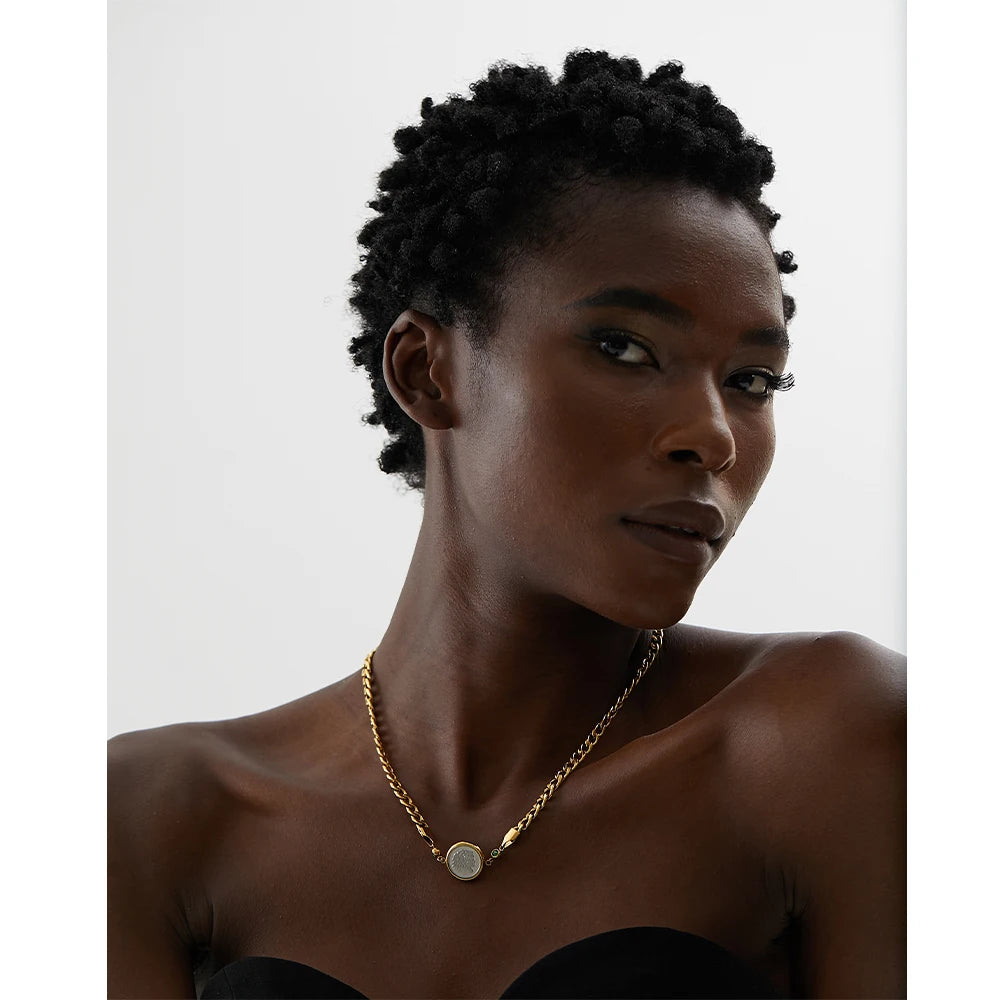 Maya Dream Portrait Necklace