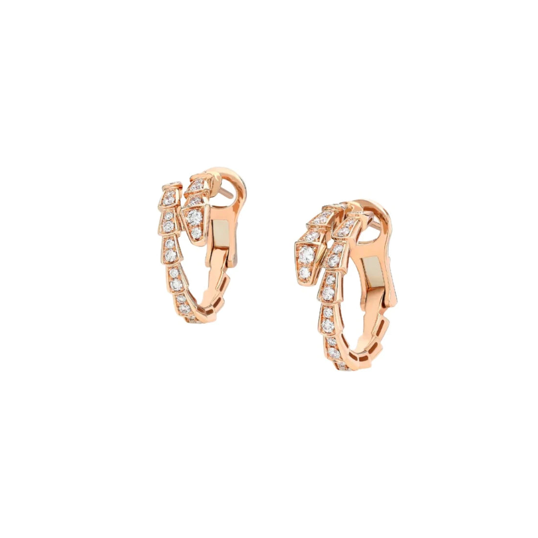 Celestial Sparkle  Rose Earring