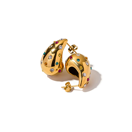 Dew Drop Dazzle Cocktail  Earring