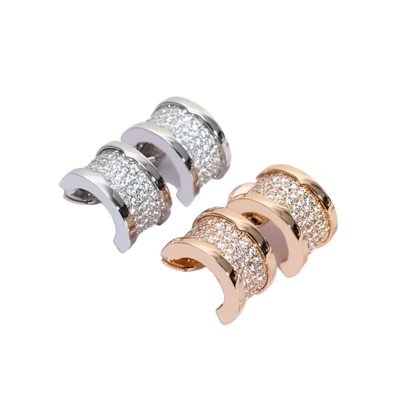 Small Waist Silver Earring