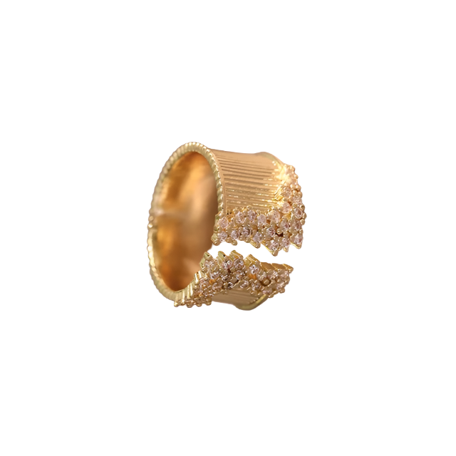 Starlight Symphony Ring Gold