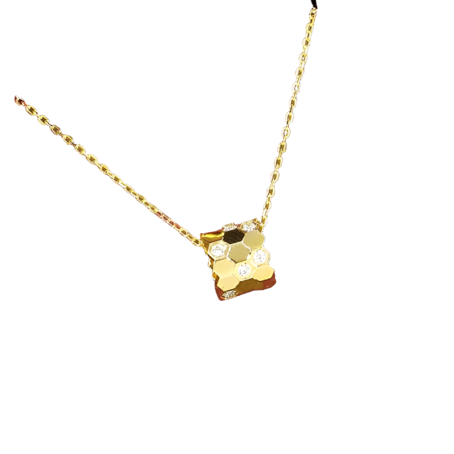 Luminous Love Necklace Gold