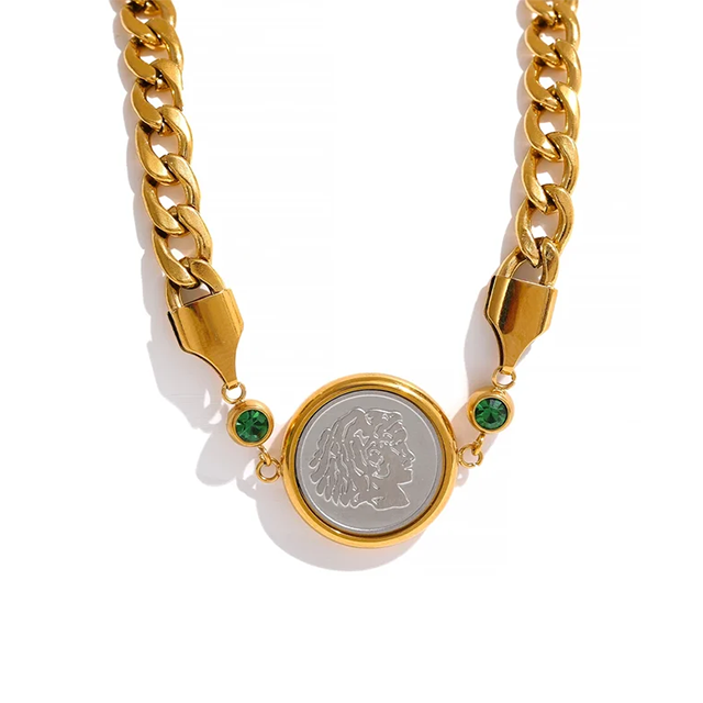 Maya Dream Portrait Necklace