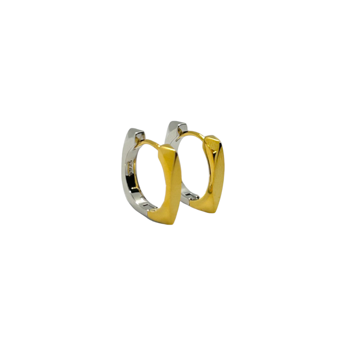 Harmony Haven Hoops Geo Earring