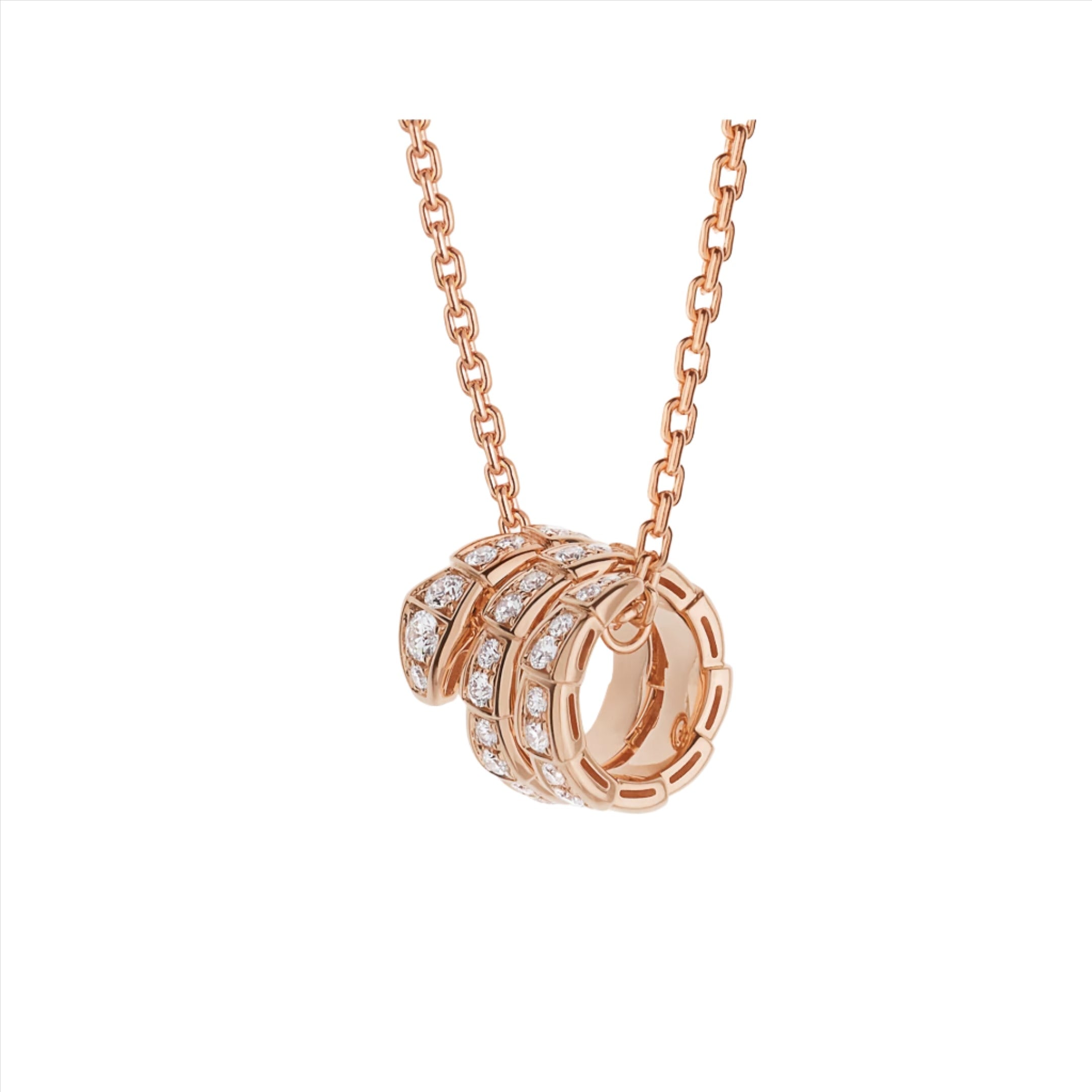 Celestial Sparkle Necklace Rose