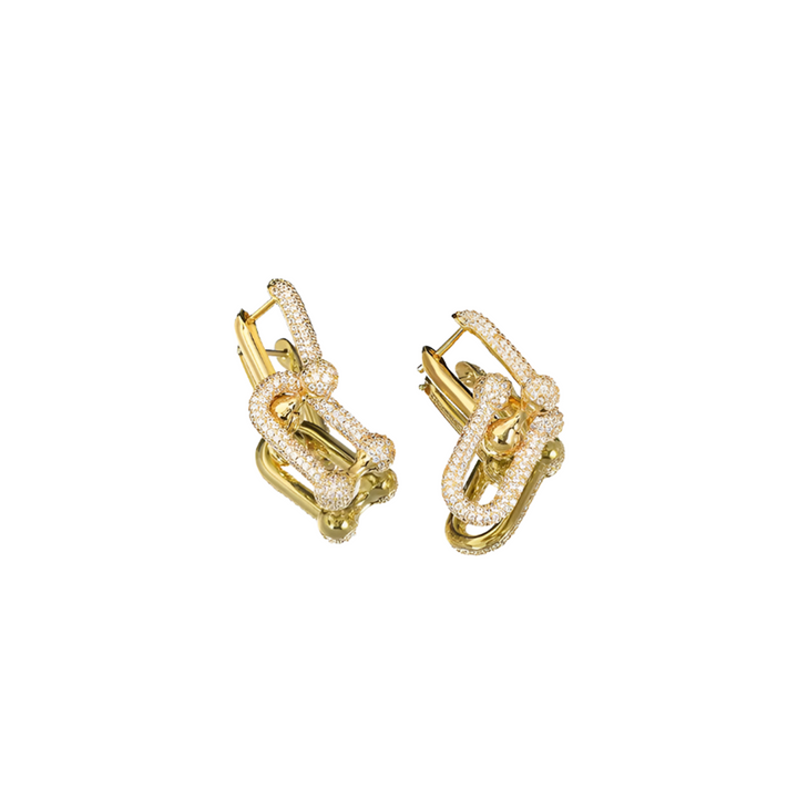 Twilight Trellis Gold Earrings