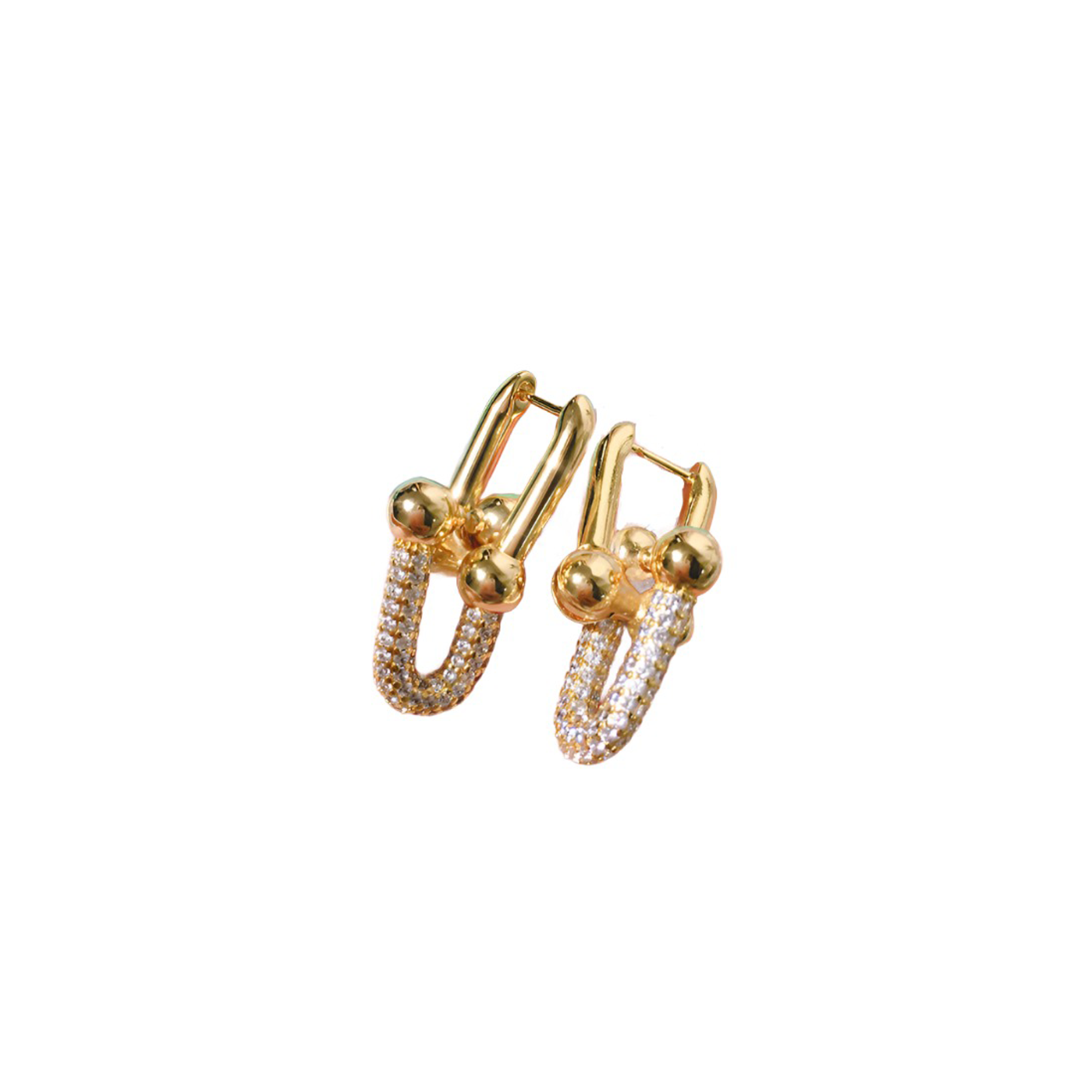 Twilight Trellis Gold Earring
